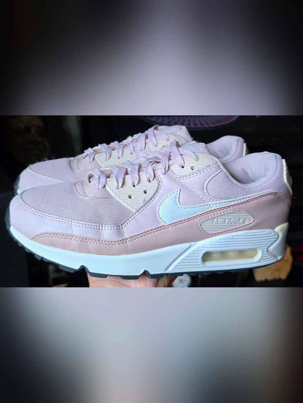 Women's Sz 9 NIKE AIR MAX 90 'Next Nature Barely Rose Pink '